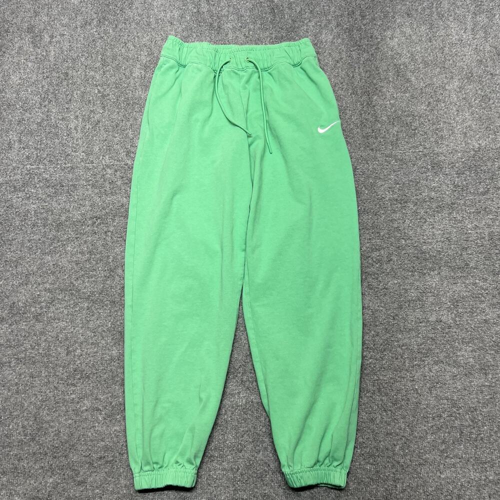 Nike Women's Sportswear NSW Easy Jersey Jogger Pants Spring Green Size Small